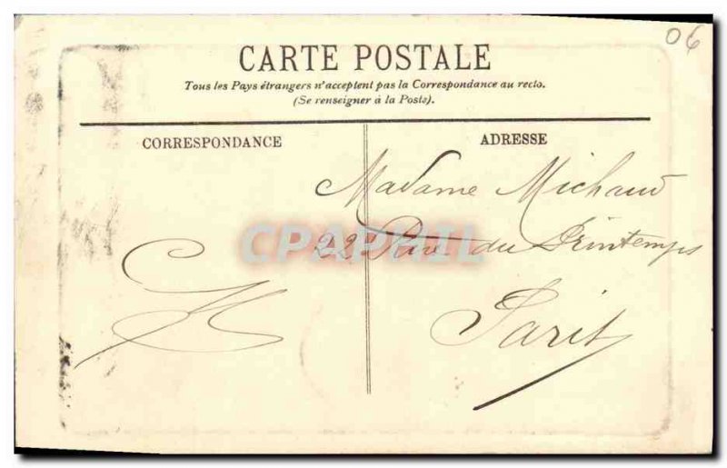 Old Postcard Panorama and Cap Ferrat