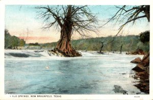 Texas New Braunfels Waco Springs Curteich