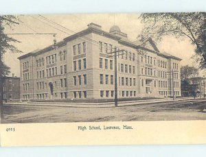 Pre-Chrome HIGH SCHOOL SCENE Lawrence Massachusetts MA AG6550