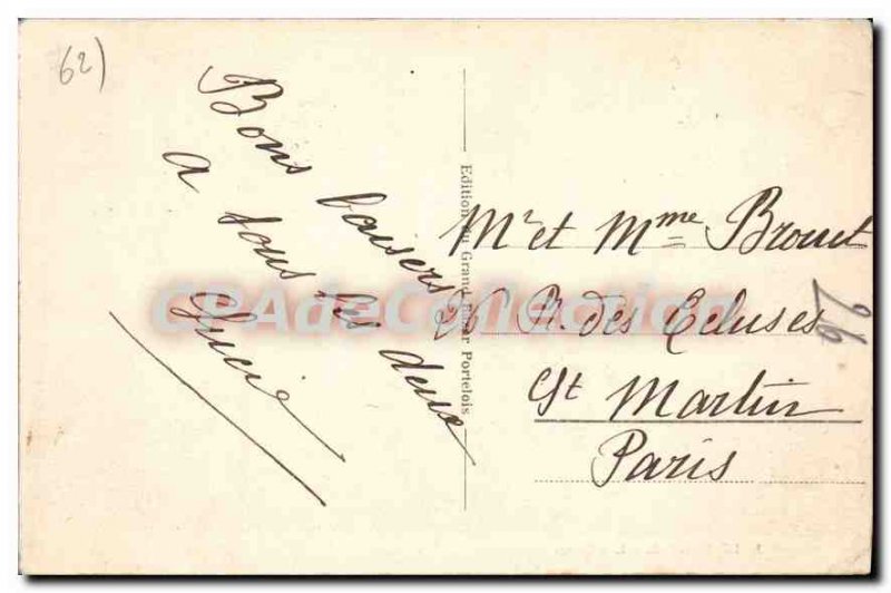 Old Postcard Le Portel Quays