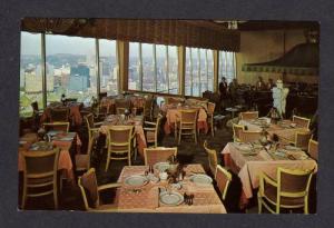 PA LeMont Le Mont Restaurant PITTSBURGH PENN POSTCARD Pennsylvania