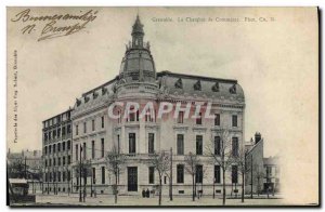Old Postcard Grenoble Chamber of Commerce