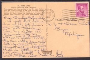 St Mary Lake,Glacier National Park,MT BIN