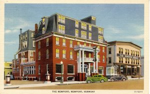 VT - Newport. The Newport Hotel.   *RPO- Newport & Springfield Railroad