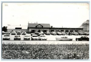 c1950's Cedar Pass Lodge Souvenirs Coffee Shop Badlands SD RPPC Photo Postcard