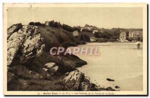 Postcard Old Saiut Cast Cliffs Point Guard