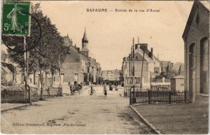 CPA BAPAUME-Entrée de la rue d'ARRAS (45671)