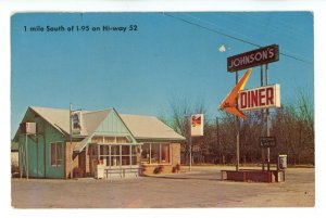 SC - Florence. Johnson's dine ca 1970  (chip, creases)