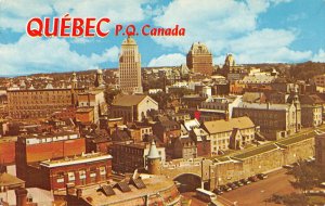 US4890 Canada Quebec Partial view of the Old Capital City