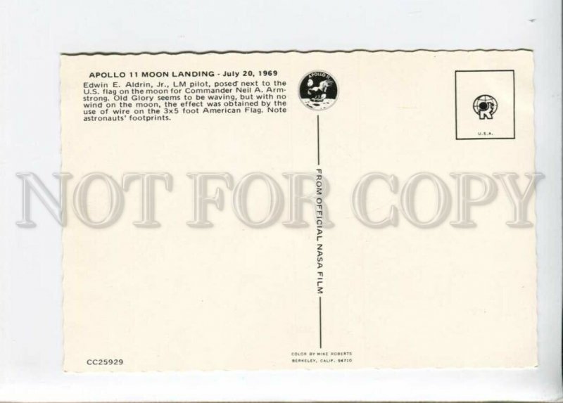3134295 USA SPACE Man on MOON 21 July 1969 Neil Armstrong 