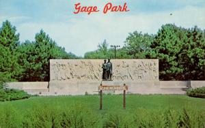 KS - Topeka. Gage Park, Munn Memorial