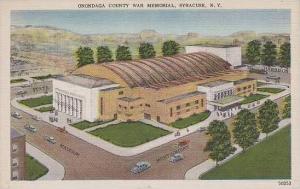 New York Syracuse Onondaga County War Memorial