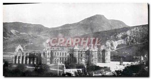 Postcard Old Holyrood Palace & Arthur & # 39s seat Edinburgh