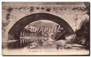 Old Postcard SOSPEL The Bridge on the Bevera