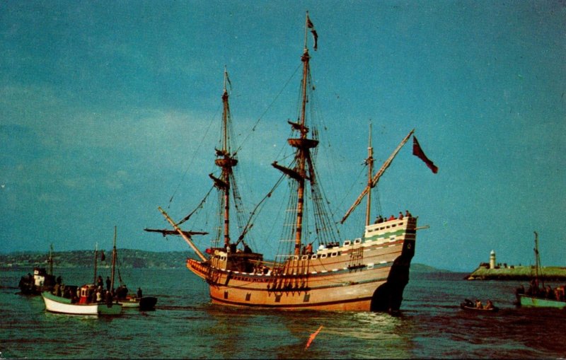 Massachusetts Plymouth Mayflower II At Plimoth Plantation Eel River Site