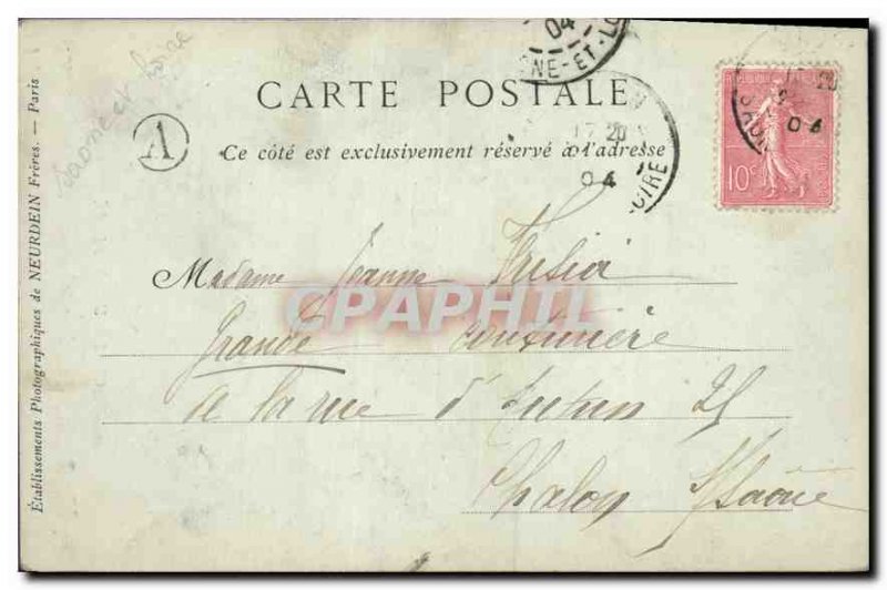 Postcard Old Castle Flace