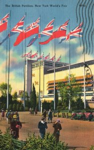 Vintage Postcard 1939 The British Pavilion The Pavilion Great Britain New York