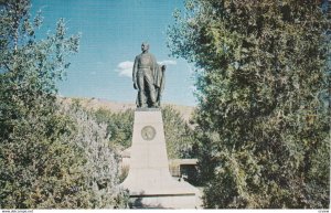 MEDORA , North Dakota, 1950-60s ; Marques De Mores Statue