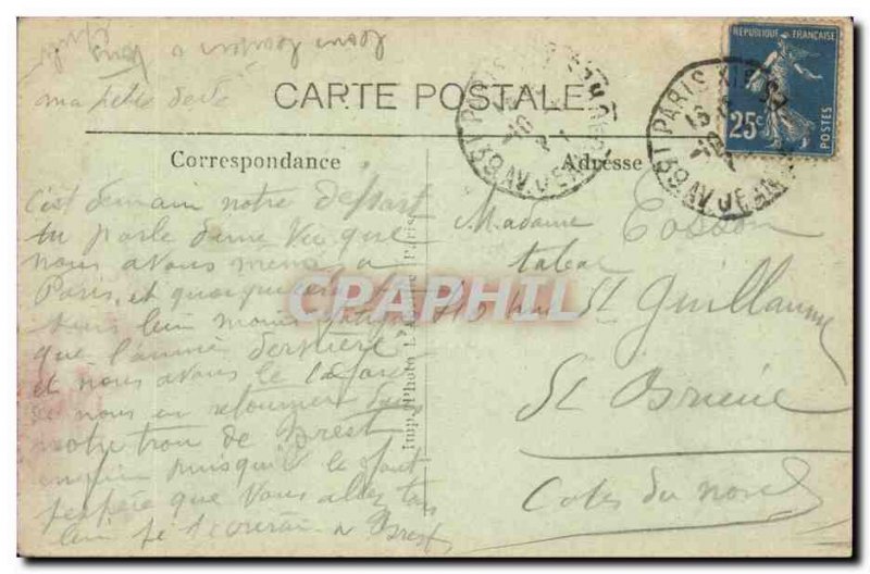 Paris Postcard Old Station of & # 39Est