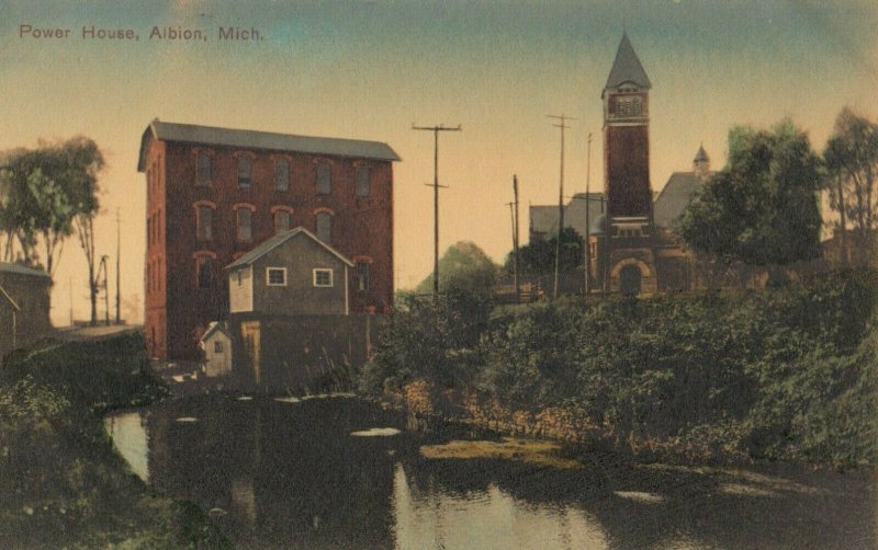 ALBION , Michigan , 1900-10s ; Power House