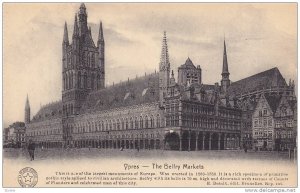 Ypres, The Belfry Markets, West Flanders, Belgium, 10-20s