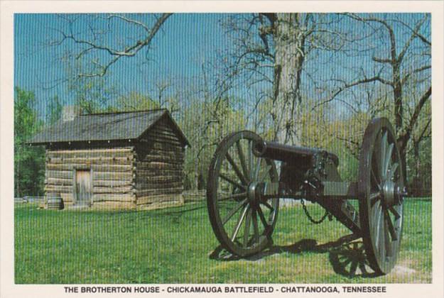 Tennessee Chattanooga The Brotherton House Chickamauga Battlefield