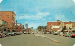 Automobiles Business District Riverton Wyoming Sanborn Marquee 12316