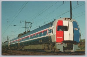 Transportation~Amtrak Metroliner of Pennsylvania RR~Vintage Postcard 