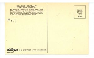 MI - Battle Creek. Kellogg's Cereal Co.