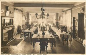 The Railway Convalescent Home interior Herne Bay Kent UK set of 8 postcard