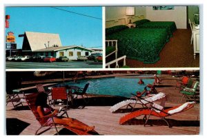 ONTARIO, OR Oregon ~ Roadside 4 x 6 inches~ HOLIDAY MOTEL c1970s Cars Postcard