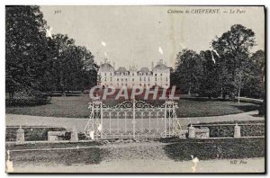 Old Postcard Cheverny Park