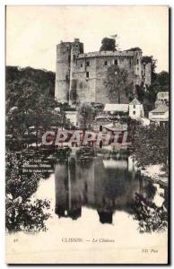 Clisson Old Postcard The castle