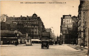 CPA LEVALLOIS-PERRET Porte de Courcelle. (509704)