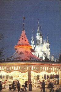 Lot 8 usa florida walt disney world  castle and carousel cinderella
