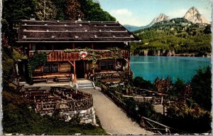 Vtg Seelisberg Switzerland Rütli und die Mythen Postcard