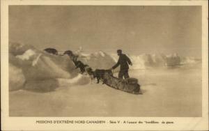 North Canada Mission Oblats Eskimo Life Ethnography French c1915 Postcard #2