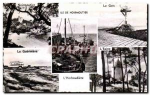 Postcard Modern Noirmoutier La Gueriniere The Herbaudiere The thorn The Gois