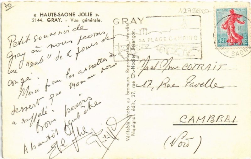 CPA Gray vue generale (1273607)