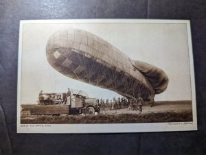 Mint Canada Military Observation Balloon Postcard One of the Armys Eyes