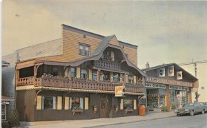 Sugarcreek Ohio 1960s Postcard Die Schwyzer Hut Swiss Restaurant