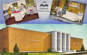 Newton IA The Maytag Company Multi-View Advertising Postcard