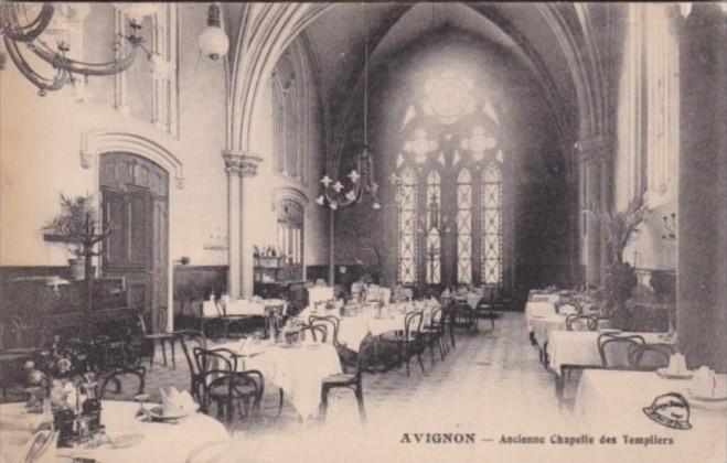 France Avignon Ancienne Chapelle des Templiers Dining Room