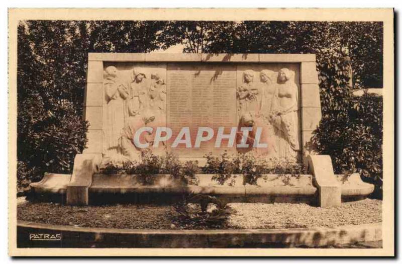 Neris les Bains - War memorial - Old Postcard