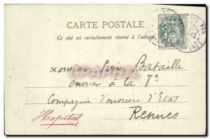 Old Postcard Paris Le Carrousel Statue Gambetta