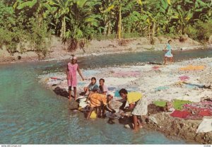 MARTINIQUE, 1950-70s; Wash Day