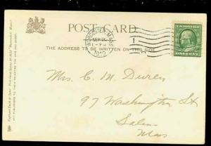 MA, Worcester, Massachusetts, Main Street, Raphael Tuck