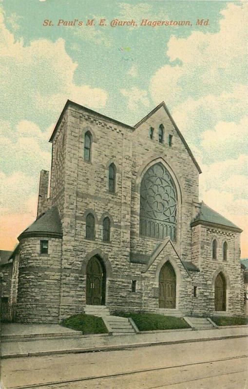 MD, Hagerstown, Maryland, Saint Paul's M.E. Church, R.M. Hays Bros