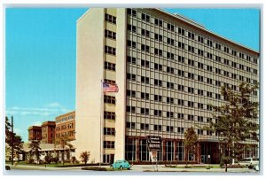 c1960 Swedish American Hospital Exterior Building Rockford Illinois IL Postcard