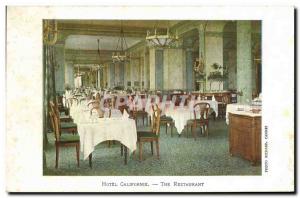 Old Postcard The Restaurant Hotel California